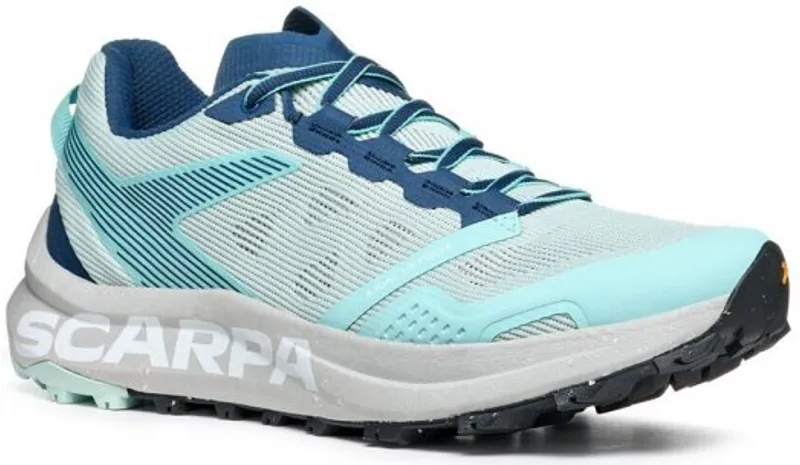 Scarpa Womens Spin Planet Trail Running Shoes - Aqua-Nile Blue